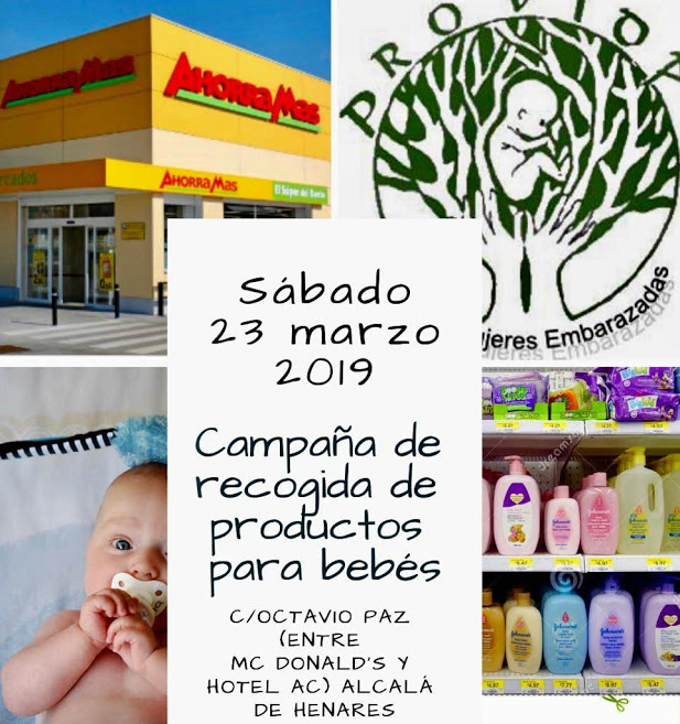 Campaña de recogida de productos infantiles en Alcalá de Henares